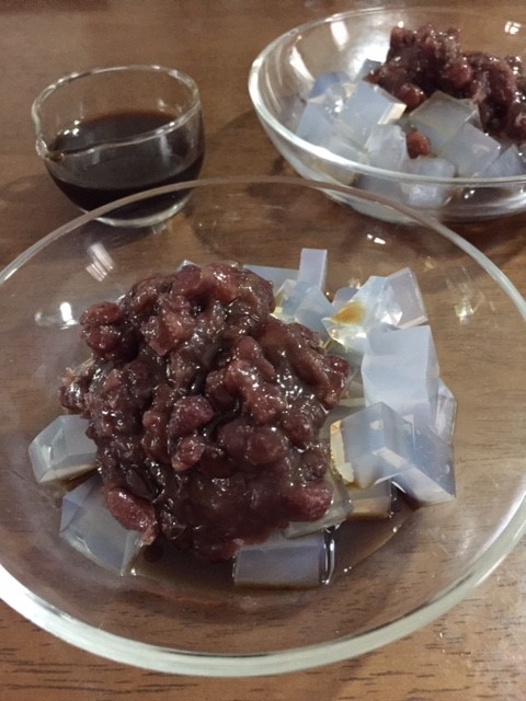 2019年7月4日あんこ寒天