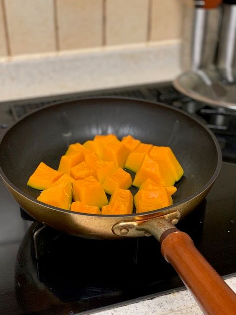 万能塩蒸しかぼちゃ